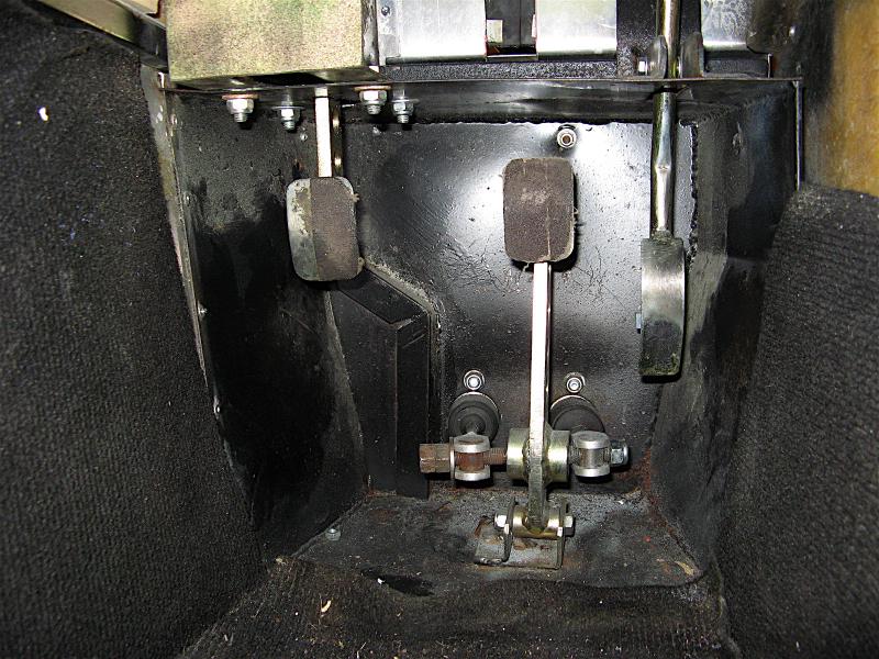 A very wonky brake pedal