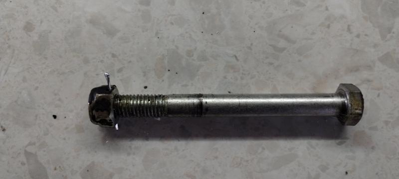 M12x120mm bolt with pinned nyloc nut