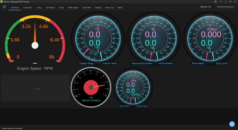 VETuner dashboard